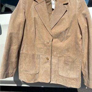 Style & Co. Leather- Suede Women’s Jacket M